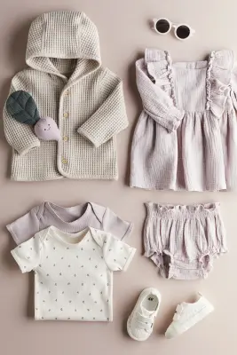 Gilet gaufré - Beige clair — photo 1