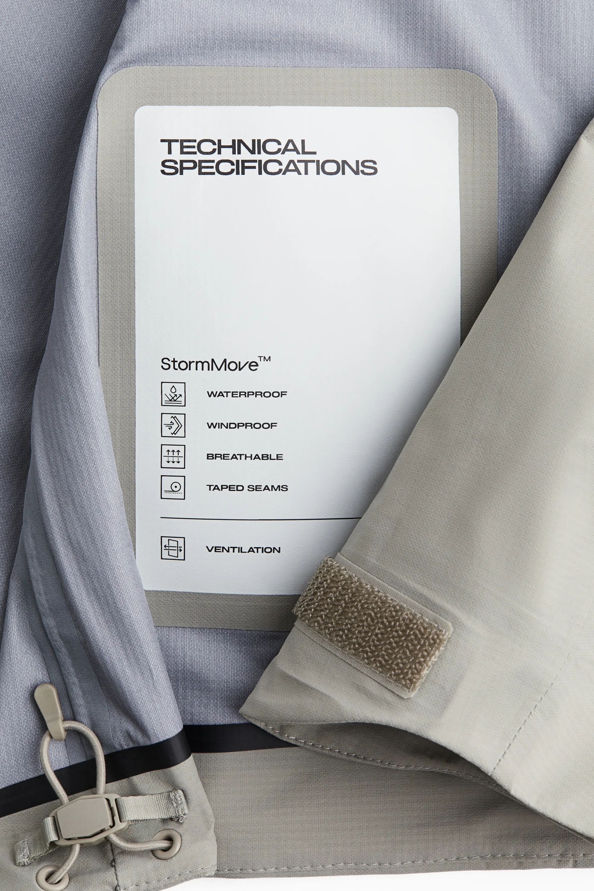 Veste softshell 3 couches légère StormMove™ - Gris