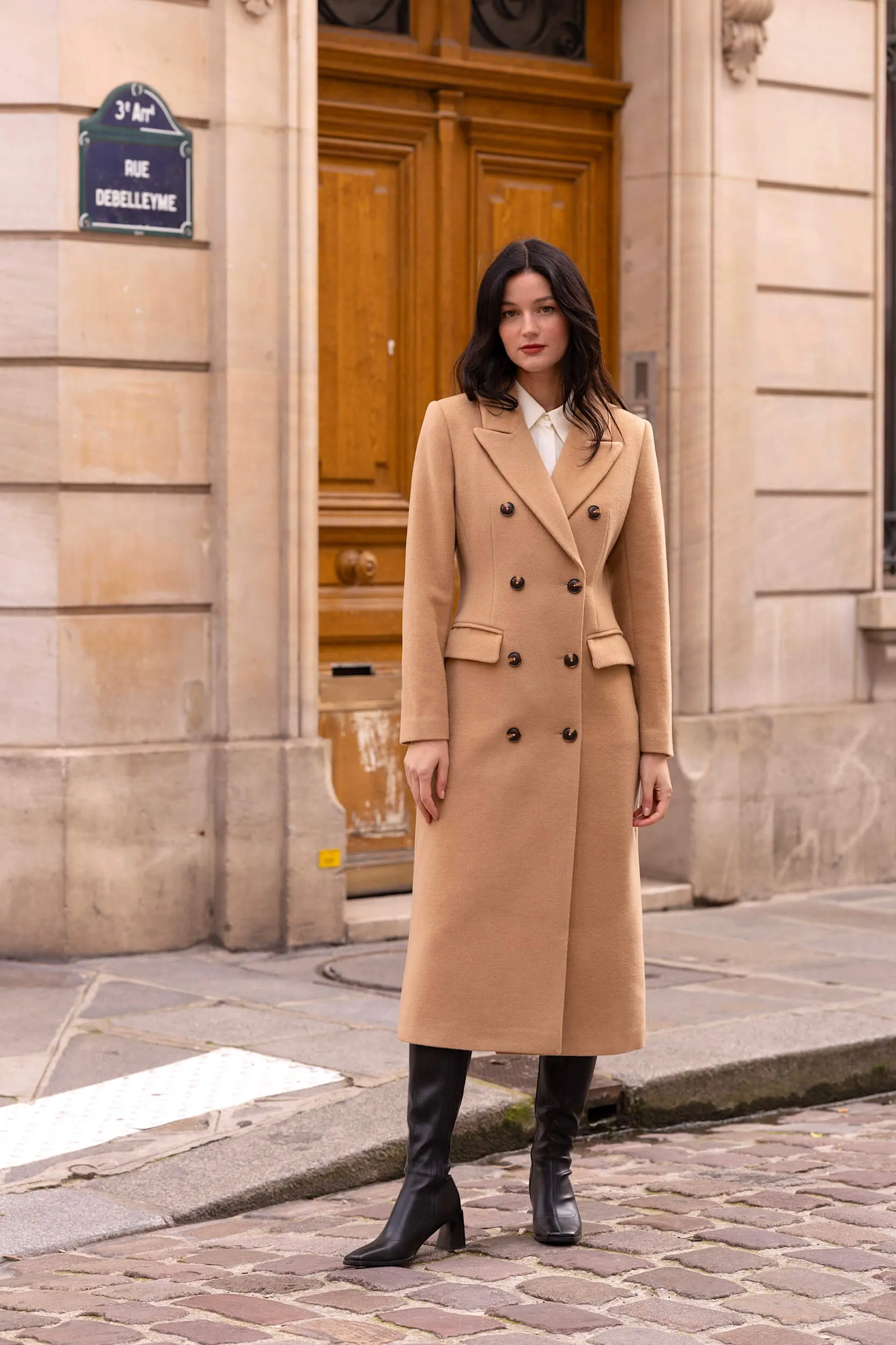 Frederick Wool Coat - Beige