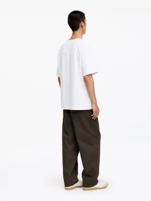 T-shirt oversize 270 GSM - Blanc — photo 2