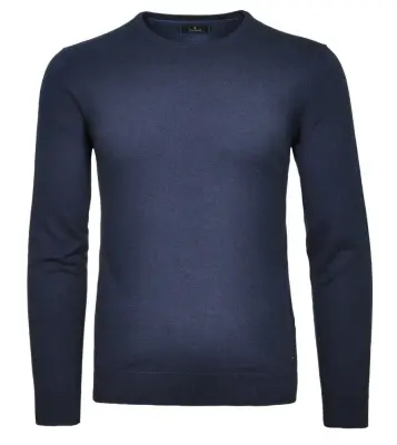 RAGMAN PULL COL ROND GRANDE LONGUEUR Marine — photo 2