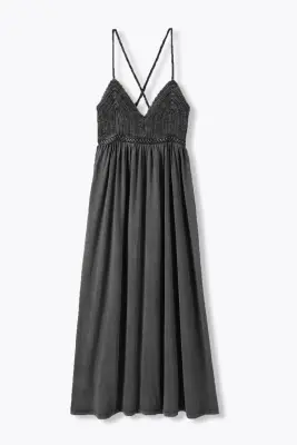 Robe en crochet et jersey — photo 1