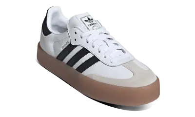 Adidas Mujer Sambae Cloud White Metallic Gold — photo 3