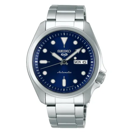 Montre Homme Seiko 5 Sport Automatique acier cadran bleu SRPE53K1