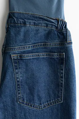 MAMA Straight Ankle Jeans - Bleu denim — photo 2