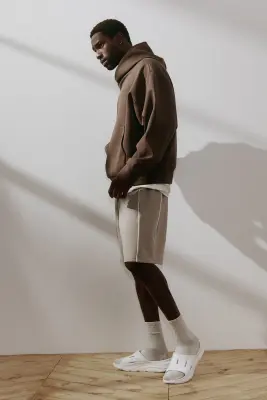 Short de sport Loose Fit DryMove™ - Beige — photo 3