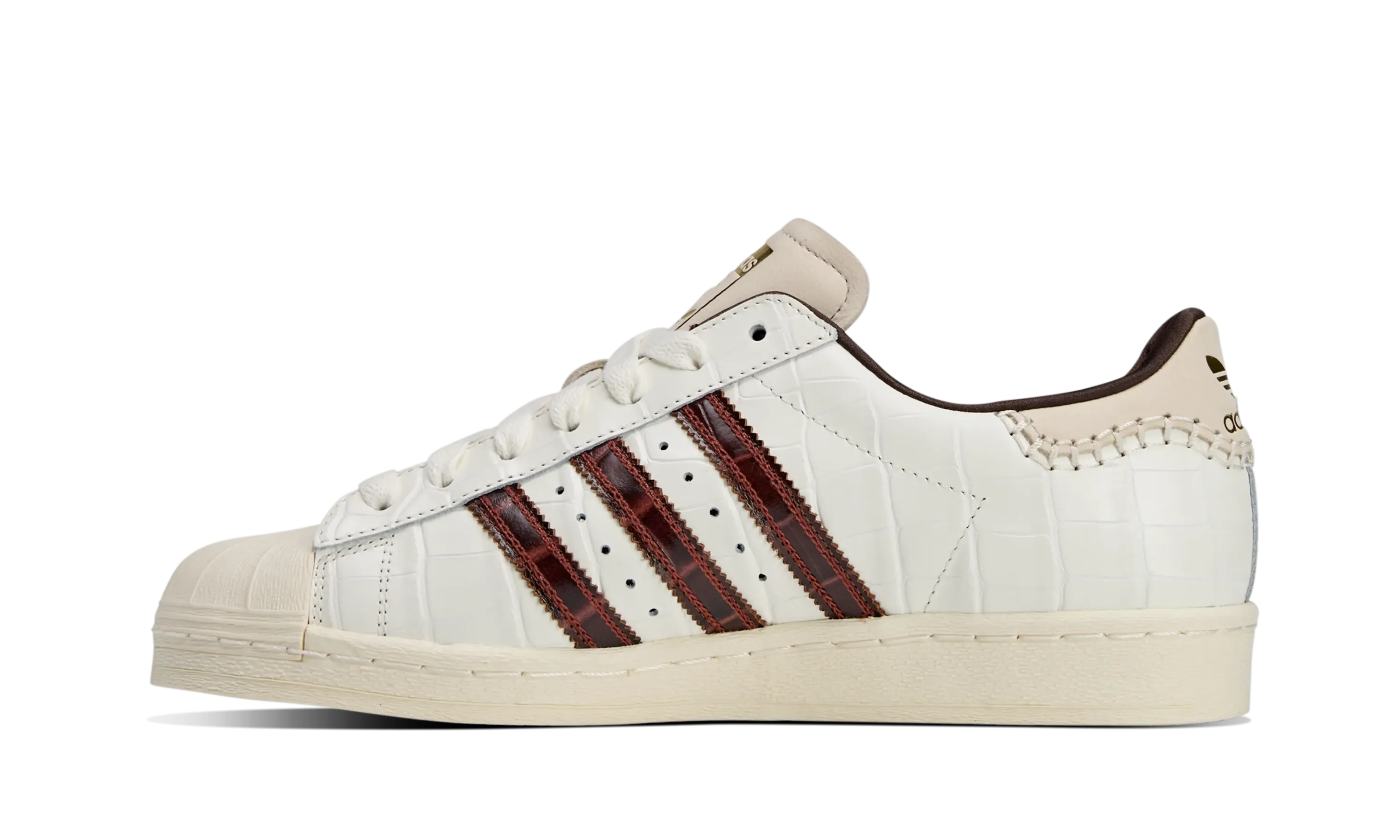 Adidas Superstar Wales Bonner White Brown Croc