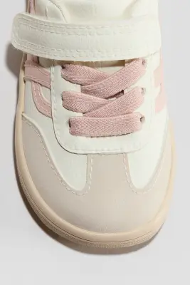 Sneakers barefoot - Blanc/rose clair — photo 3