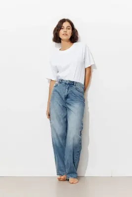 LEO jean barrel taille haute — photo 2
