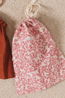 Pochon Homewear imprimé toile de Jouy — photo 2