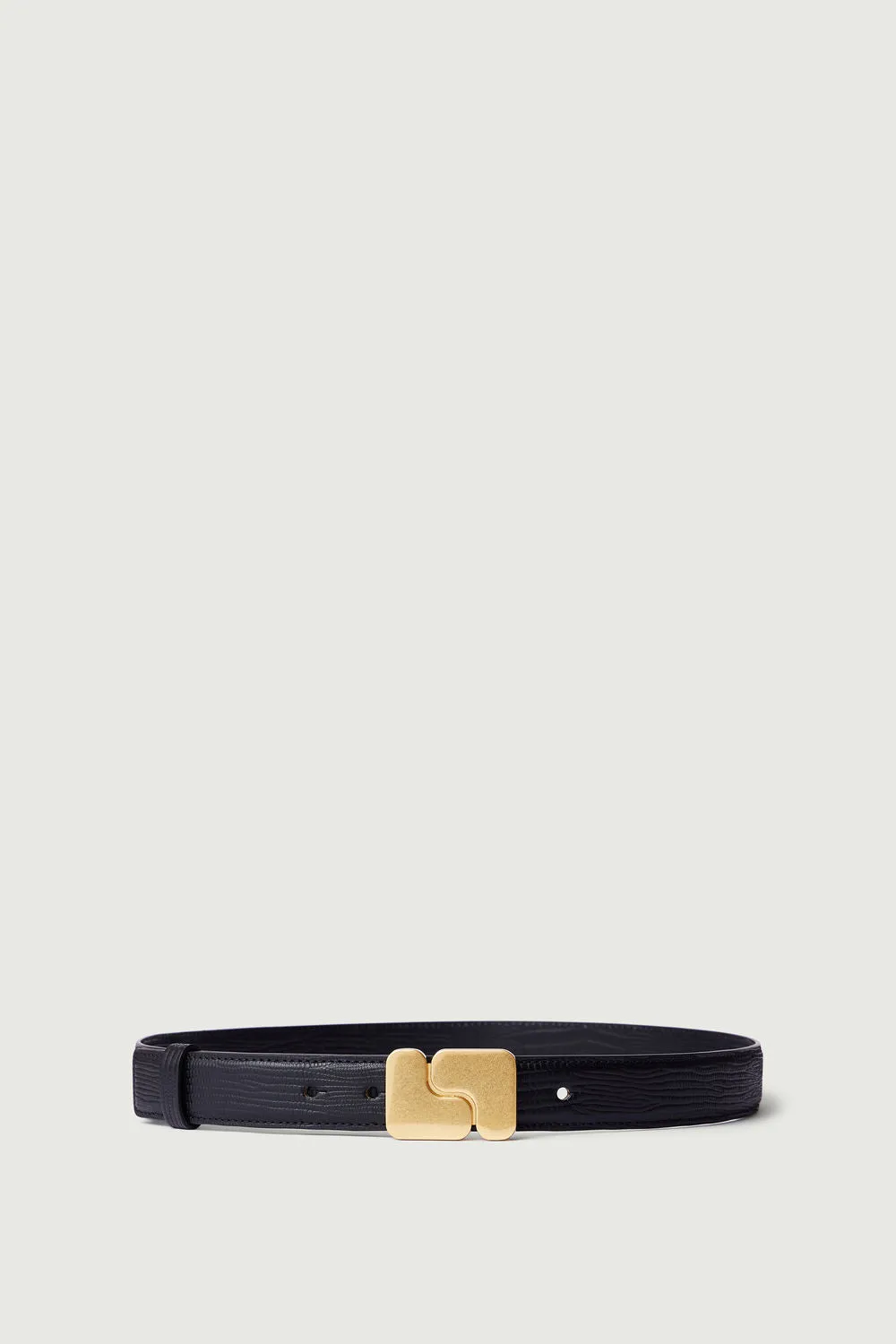 CEINTURE NINON NOIR LÉZARD