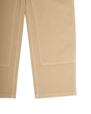 Double Knee Pants Antique Khaki Duck — photo 5