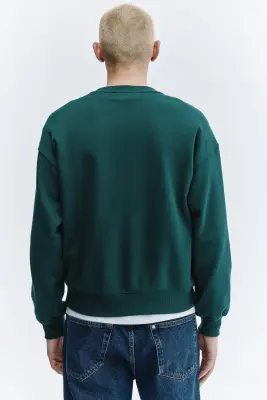 Sweat imprimé Oversized Fit - Vert/Keith Haring — photo 3