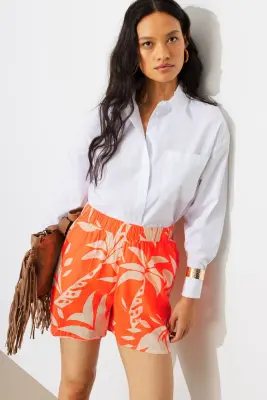 Short imprimé fluo Femme — photo 2