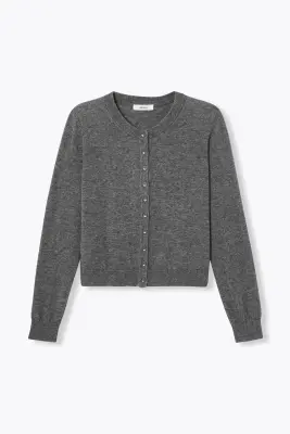 Cardigan en laine mélangée