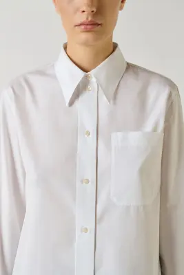 CHEMISE SAPHIR BLANC — photo 4