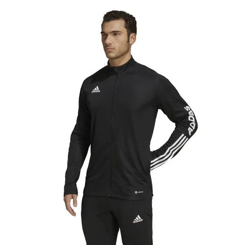 ADIDAS VESTE ZIPPEE Noir GRANDE LONGUEUR