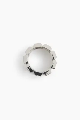 Bracelet épais - Argenté — photo 3