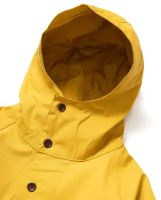 Waxed Cotton Allotment Parka Ochre — photo 4