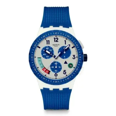 Montre Swatch Chrono SUSM409 - IT'S TIME!