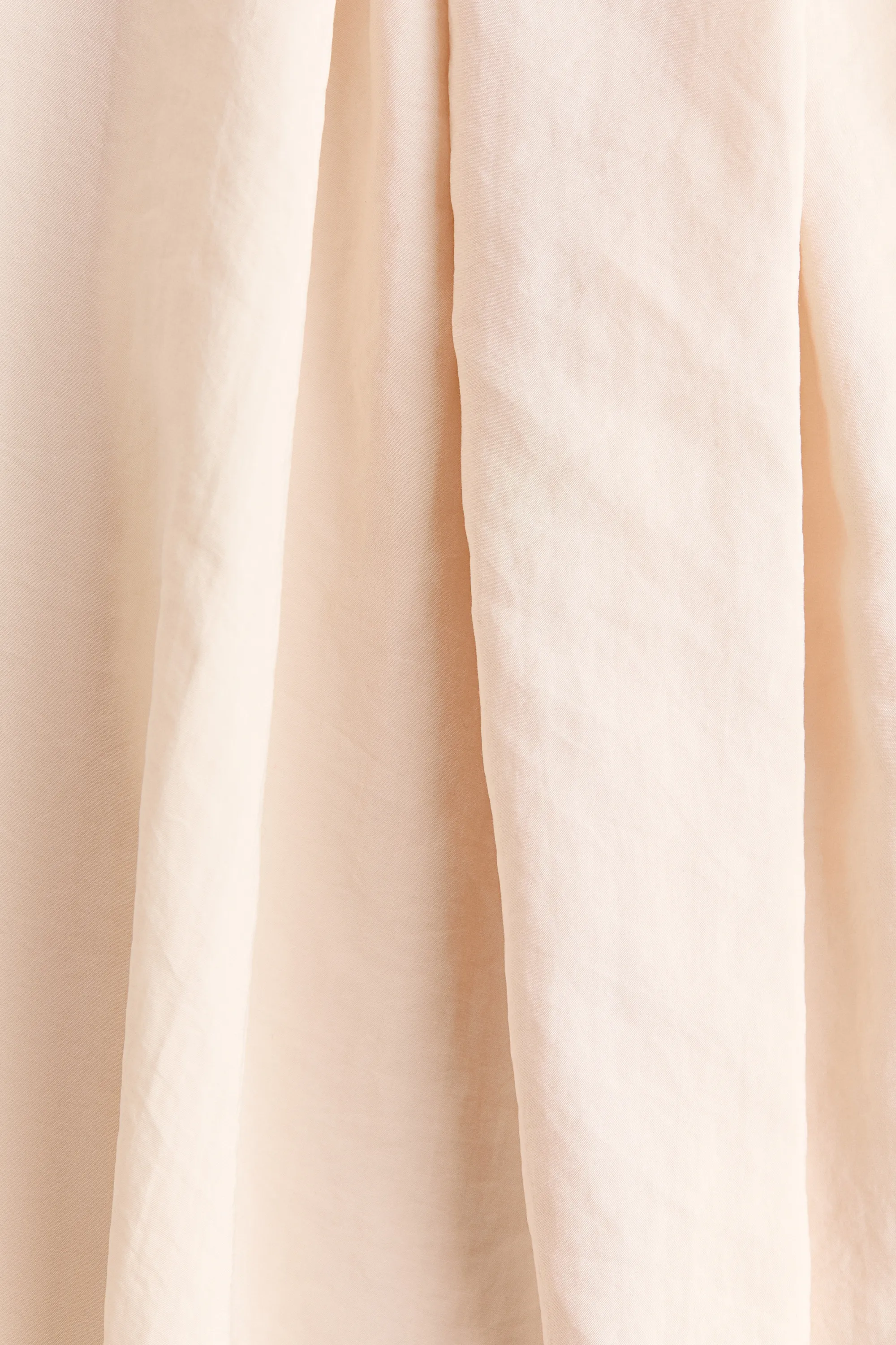 Pantalon en modal avec jambes ballon - Beige clair