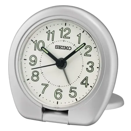 Réveil de voyage Seiko avec couvercle QHT018S
