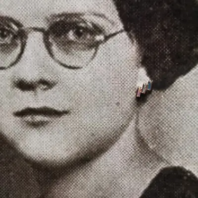 Tre Flingor, three 7*3 mm crystals — photo 2