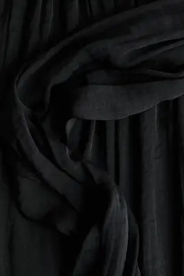 Pantalon ballon avec panneau drapé - Noir — photo 5