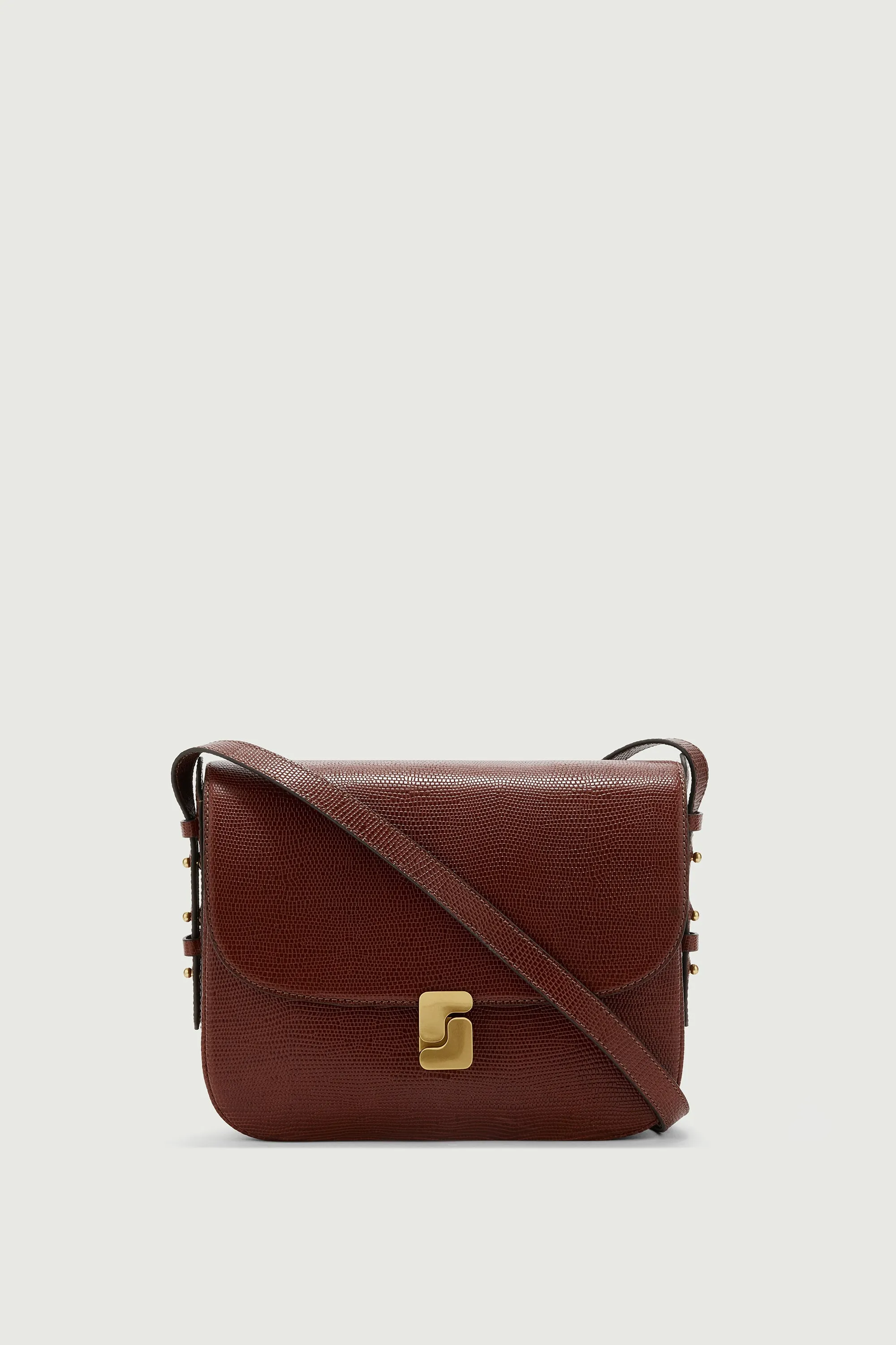 SAC BELLISSIMA MAXI COGNAC LÉZARD