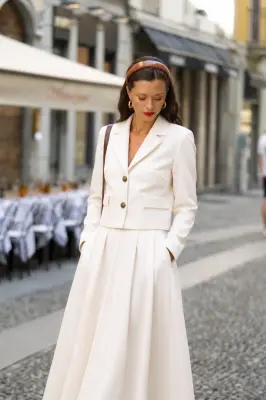 Madeline Jacket - White