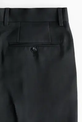 Pantalon de costume Regular Fit - Noir — photo 4