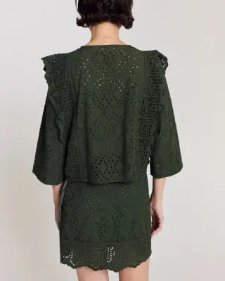 Chemise Vespera kaki — photo 5