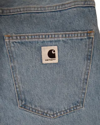 W Brandon Pant Blue Stone Bleached — photo 4