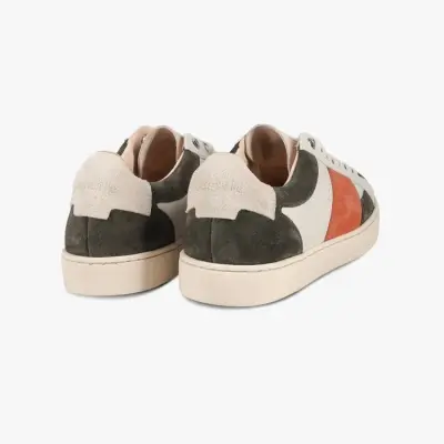 Baskets Hiba Crème Orange Kaki — photo 4