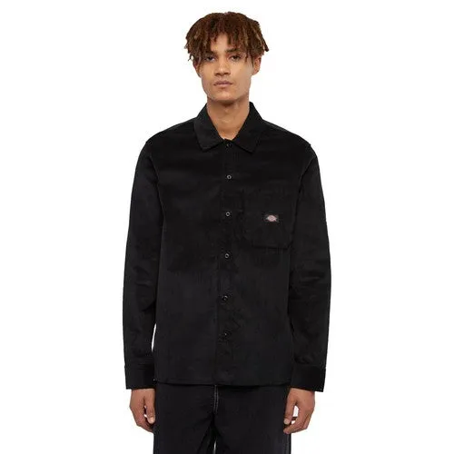DICKIES CORDUROY CHEMISE Noir
