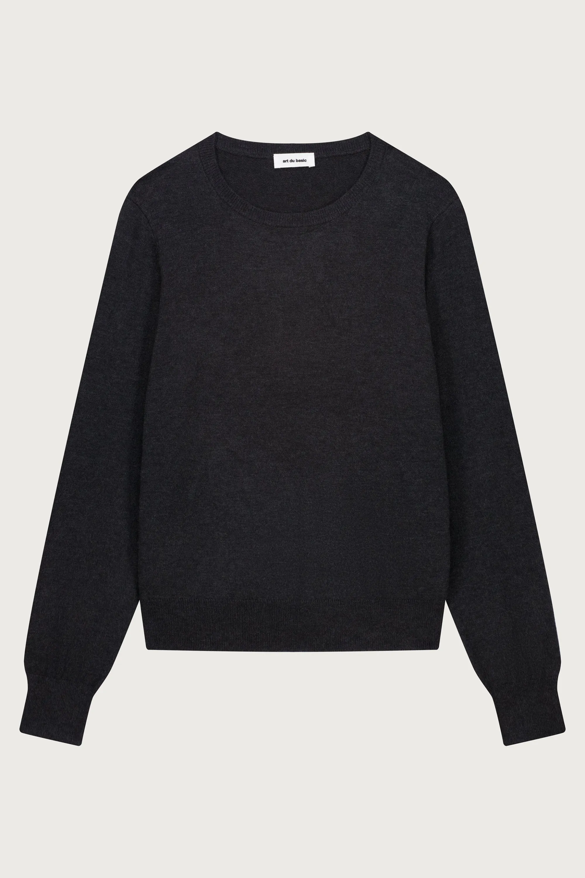 PULL COL ROND MAILLE FINE