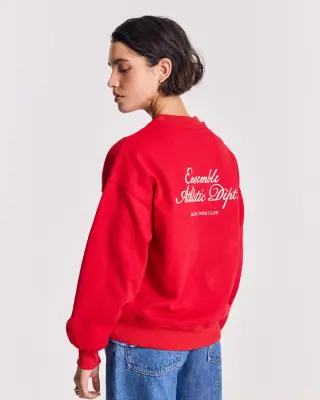 Sweat-shirt Virgile Ensemble rouge — photo 3