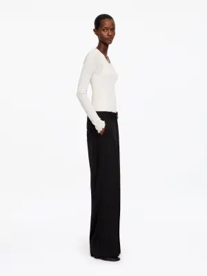 Pantalon habillé décontracté - Noir — photo 2