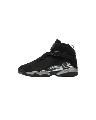 Air Jordan 8 Retro Black White Light Graphite — photo 3