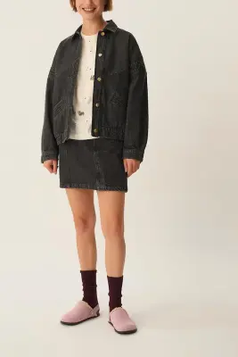 Veste Loubia Noir Stone — photo 3