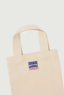 MINI TOTE BAG ÉCRU — photo 4