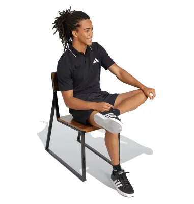 ADIDAS POLO Noir — photo 4