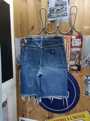 Short en jean effiloché — photo 2