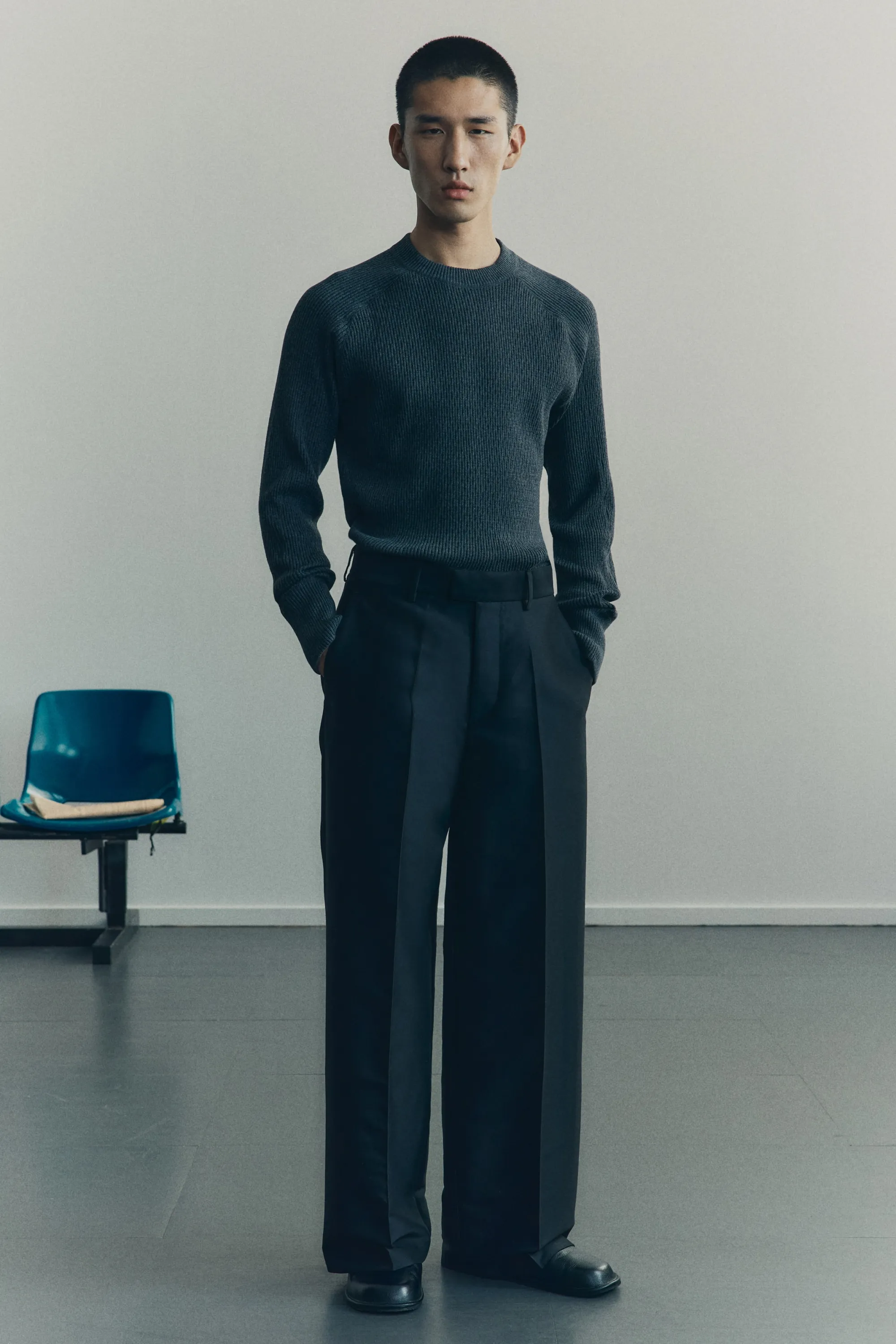 Pantalon chic Loose Fit - Noir