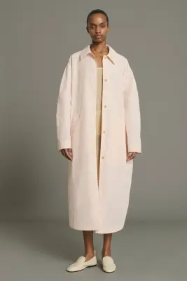 MANTEAU JOIE ROSE PÂLE — photo 5