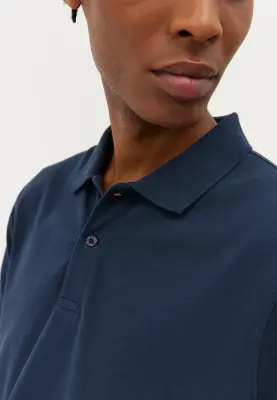 Le polo classique - Bleu marine — photo 2