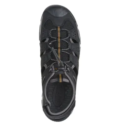 SKECHERS  SANDALE MENARD Noir — photo 3