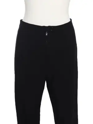 Pantalon fuseau élastique au pied en crêpe noire Eté 2022 Prix boutique 1500€ Taille XS — photo 5