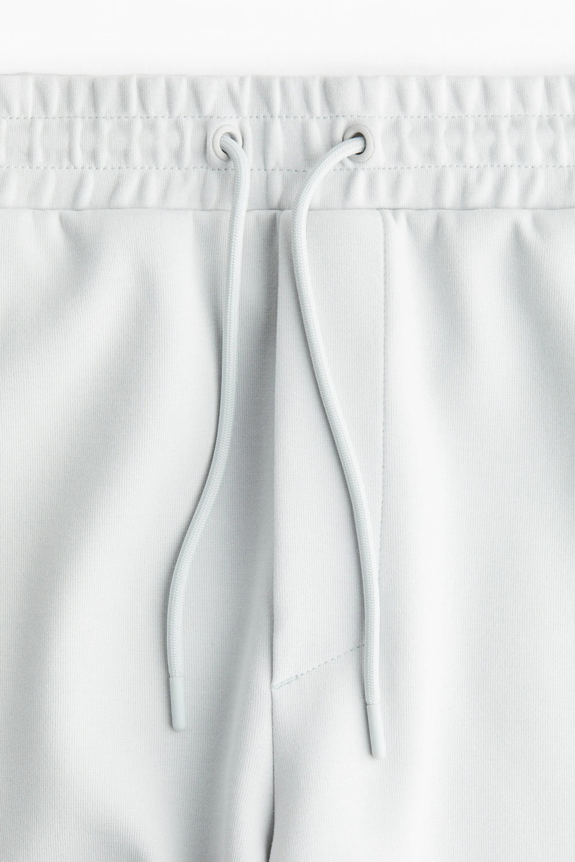 Short Regular Fit en molleton - Gris clair