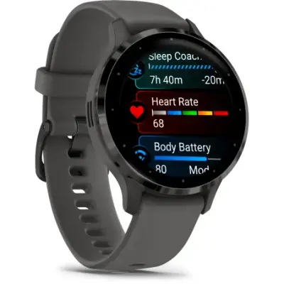 Garmin Venu 3S Gray avec bracelet gris foncé 010-02785-00 — photo 3